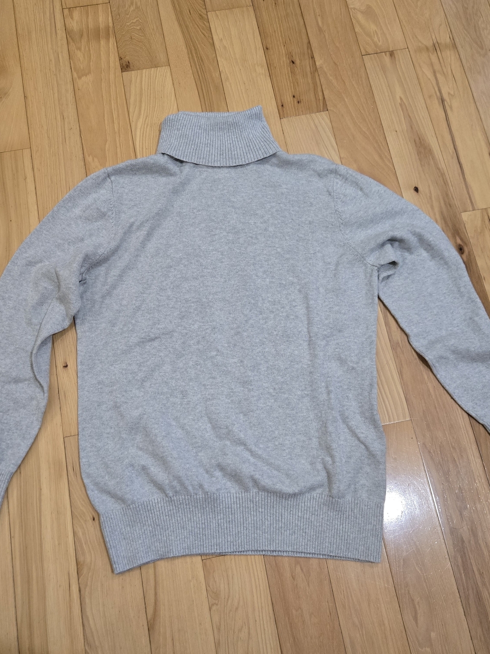 L.L. Bean Cotton/Cashmere Blend Turtleneck Sweater